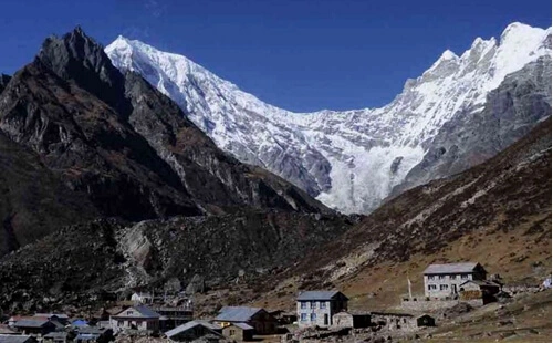 Langtang Valley Trek view in Nepal