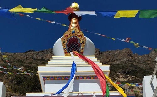 One of the monasteries on the Manaslu Trekking Trail