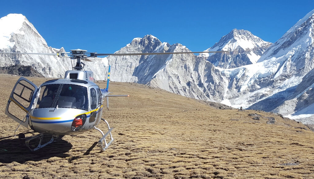 Everest Base Camp and back to Lukla by Helicopter