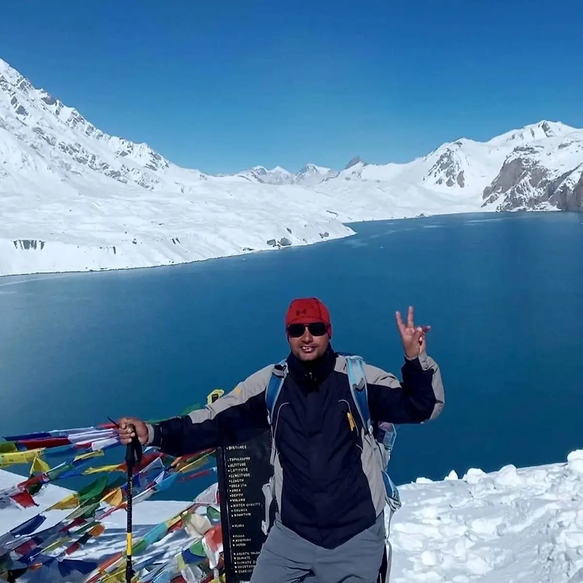 Combined trek to Tilicho Lake and Thorong La Pass