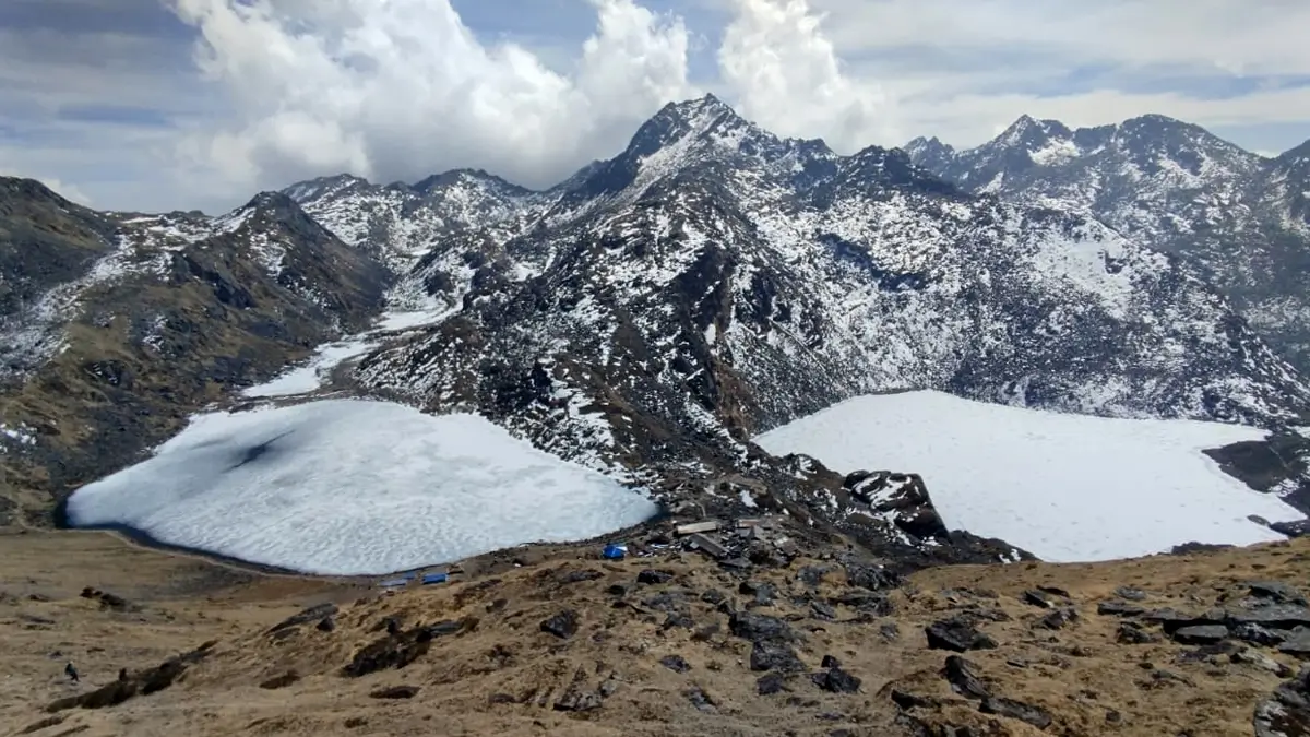 Gosaikunda Lake in Nepal