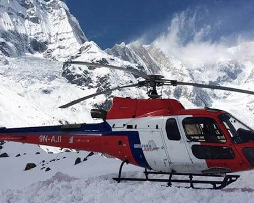 Annapurna By Helicopter