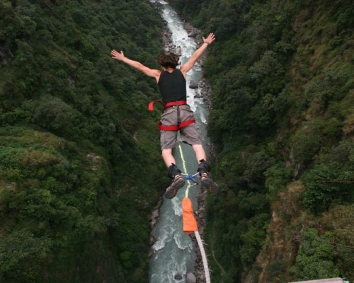 Bungy Jumping In Nepal