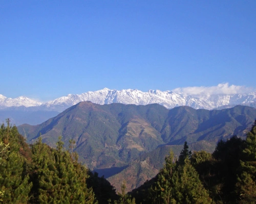 Chisopani Trekking Nepal Himalayas Adventure Mountains Copy