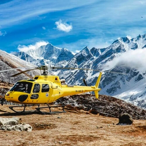 Langtang Valley Trekking with Scenic Helicopter Retur