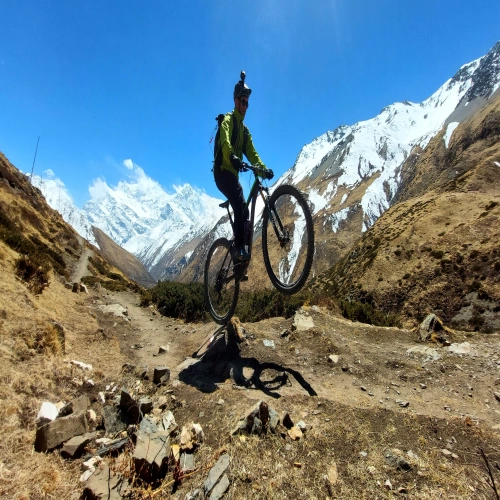 Mountain Biking Half Annapurna Circuit- 10 Days